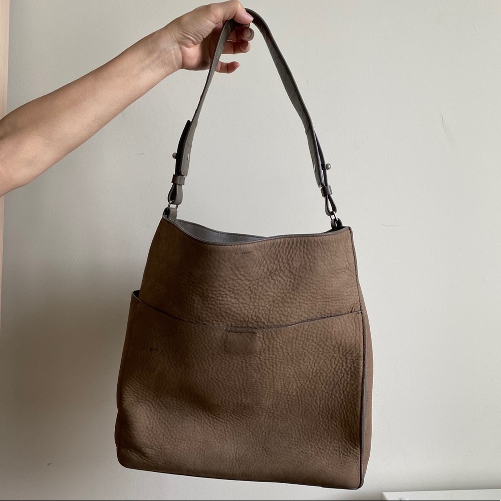 all saints north south tote bag